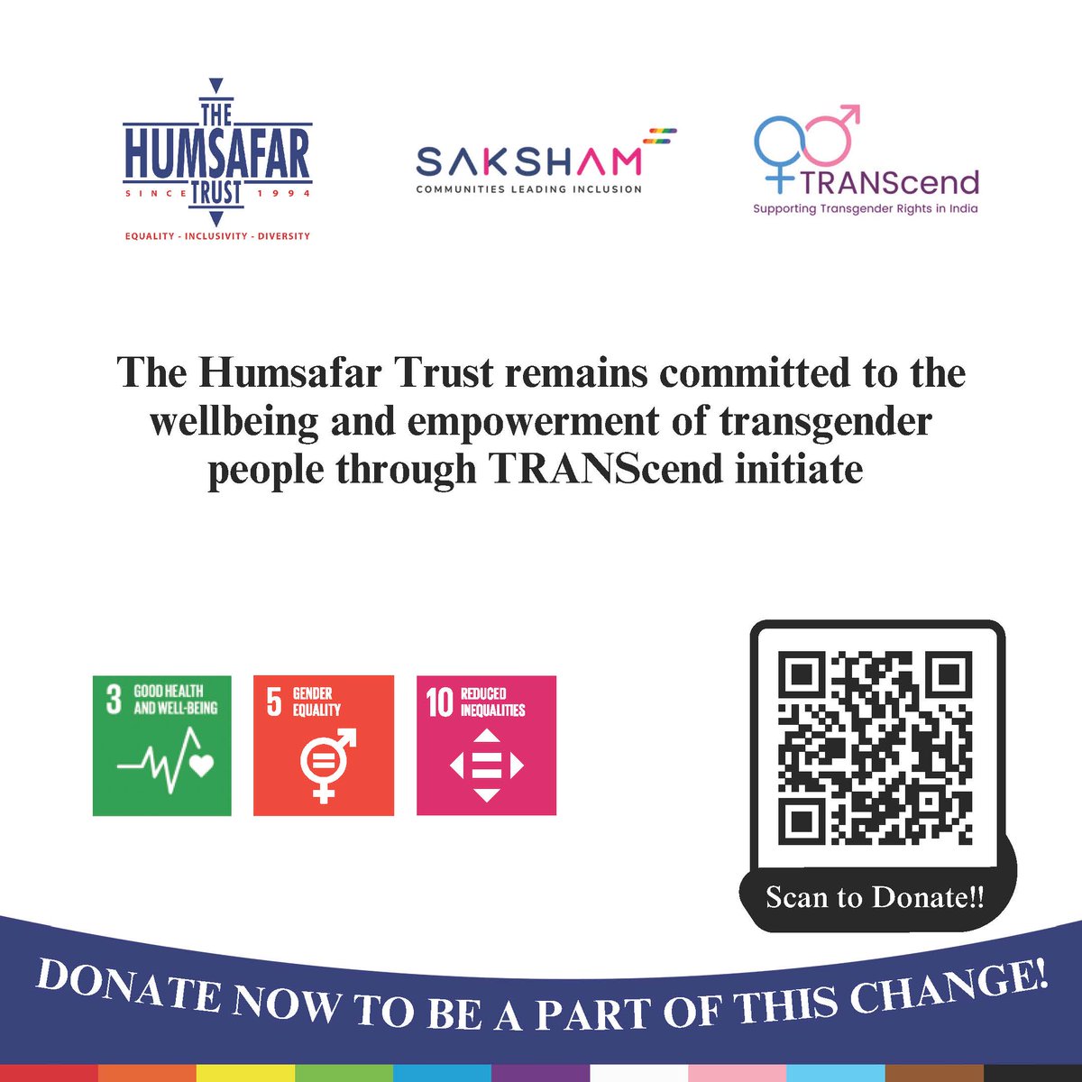 HumsafarTrust's tweet image. The Humsafar Trust screened “Sir.. Ma’am” with ITC Grand Central, Mumbai, under Project TRANScend &amp;amp; initiative SAKSHAM, supported by CSR initiatives of @publicissapientindia.Inclusive hiring: asisha@humsafar.org | 9967933402
#TheHumsafarTrust #TRANScend #SAKSHAM #DEI