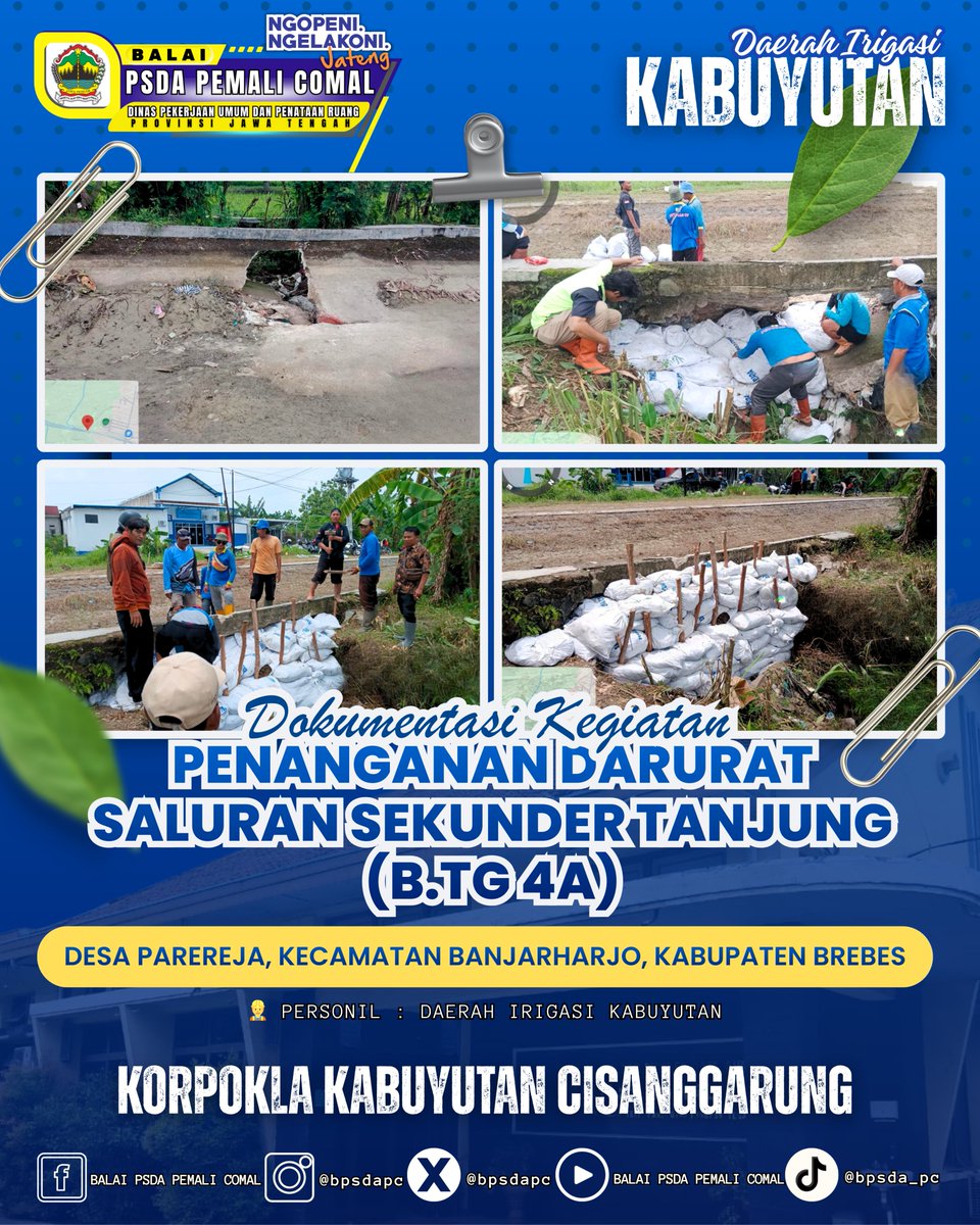 BALAI PSDA PEMALI COMAL tweet media