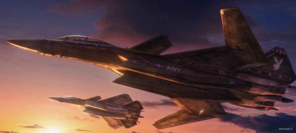 Vandy Bunny 🐇

She wasn’t built for subtlety.
Gloss black from nose to tail, swing wings like cufflinks. 
Understated, expensive, decisive, sexy.

#aviationart #acecombat #playboy