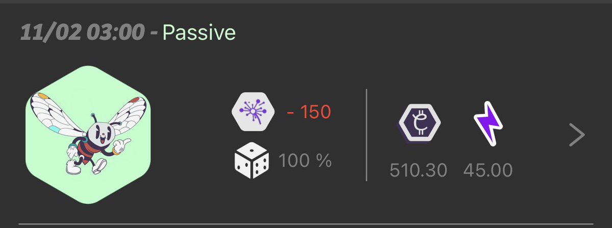 🚀 Daily Grind 🐝

💰Earned today: 510 #CATKN
⏱ Active time: passive mode
⚡ Energy used: 45

Finally received the OG Queen and minted an advanced larvae 🥳🐝
Whats next drop ? Baby or endemic bees?

Get ready to join? Fly with us #Hive!

#TheLifeBomb #TLB #FlyWithUs #MoveToEarn