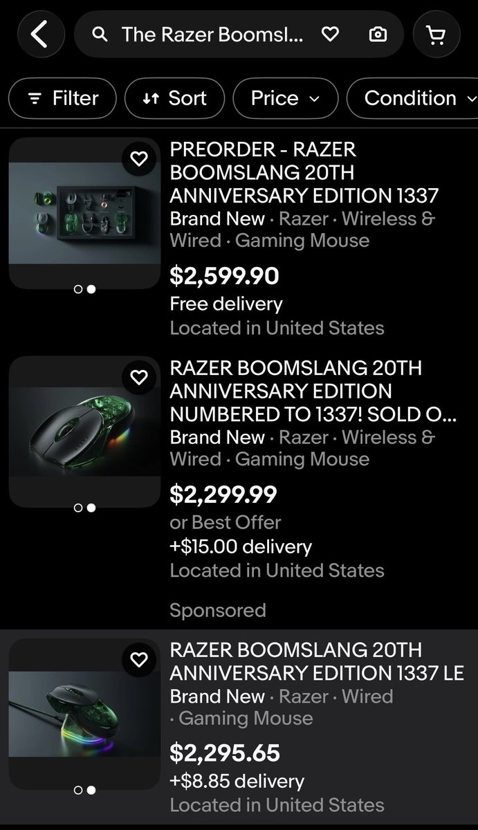 IHideLag's tweet photo. @Razer @minliangtan Great job from Ebay Community! https://t.co/LfGzzDJCDh