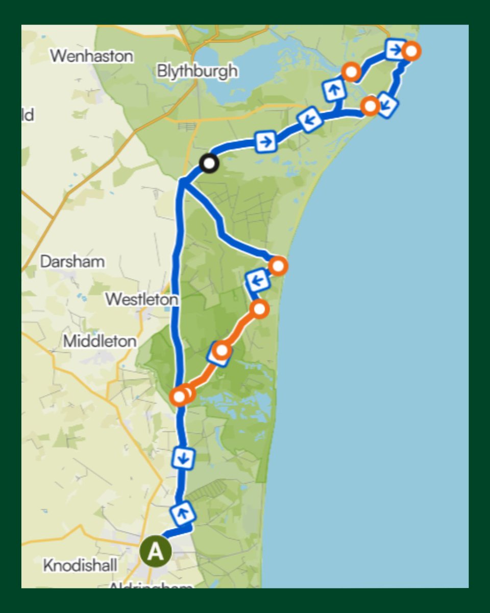 NetZero_Leiston's tweet photo. 🚲 Pedal to Zero - Cycle Routes 🚲

Fancying a bike ride but have no idea where to go? Well… Net Zero Leiston have got you covered. Try out this cycling routes with one of our bikes or your own. https://t.co/5ja6RSKT4g