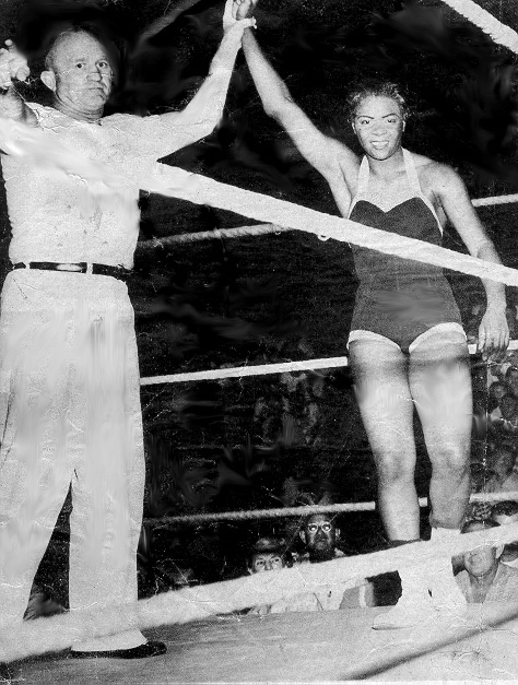 Black History Month salute to Ethel Johnson, the first Black women's world wrestling champion. Hear Ms. Johnson tell her story in her own words in the documentary "Lady Wrestler," which I wrote and directed, on Prime Video. #BlackHistoryMonth #Wrestling