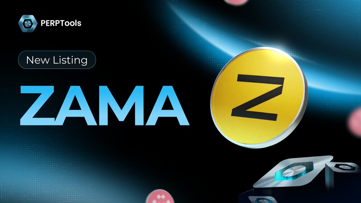 📢 New Market Added on PERPTools

$ZAMA perps are now live.

Builders can now integrate $ZAMA perpetual trading with up to 10× leverage, live on EVM &amp; Solana.

Trade now 👉 app.perptools.ai