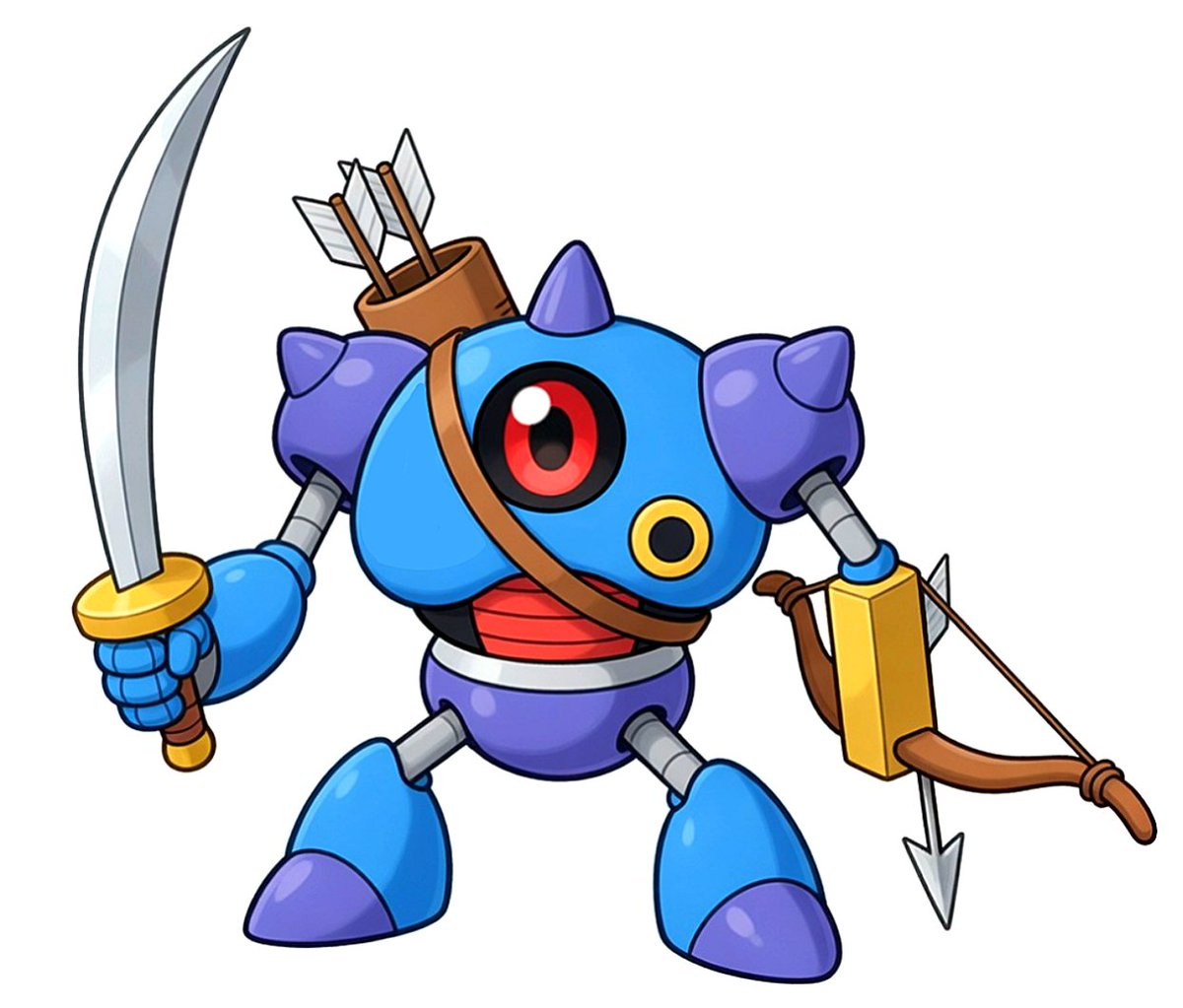 ロックマンに出てきそうなキラーマシン #ドラゴンクエスト #ドラクエ