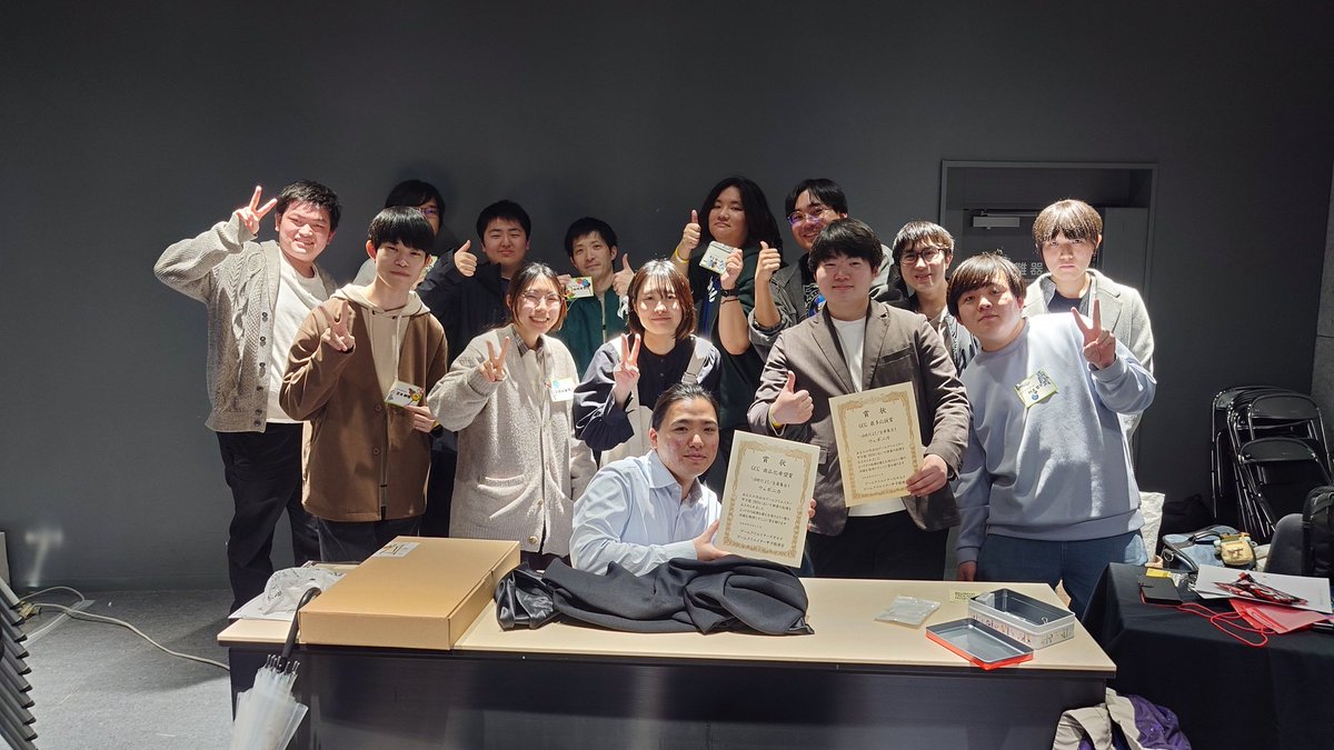 game_6jidayo's tweet photo. 展示に来て頂いた方ありがとうございました！結果として
・総合大賞　佳作
・ユーザー大賞第1位
・ガンバリオン賞
・GCG最多応援賞
・GCG商品化希望賞
・6,7,8,10月 月間賞
とたくさんの賞を頂きまして特にユーザー大賞は皆さんの応援のおかげです！
本当にありがとうございました！！！ https://t.co/hOk2OU12St