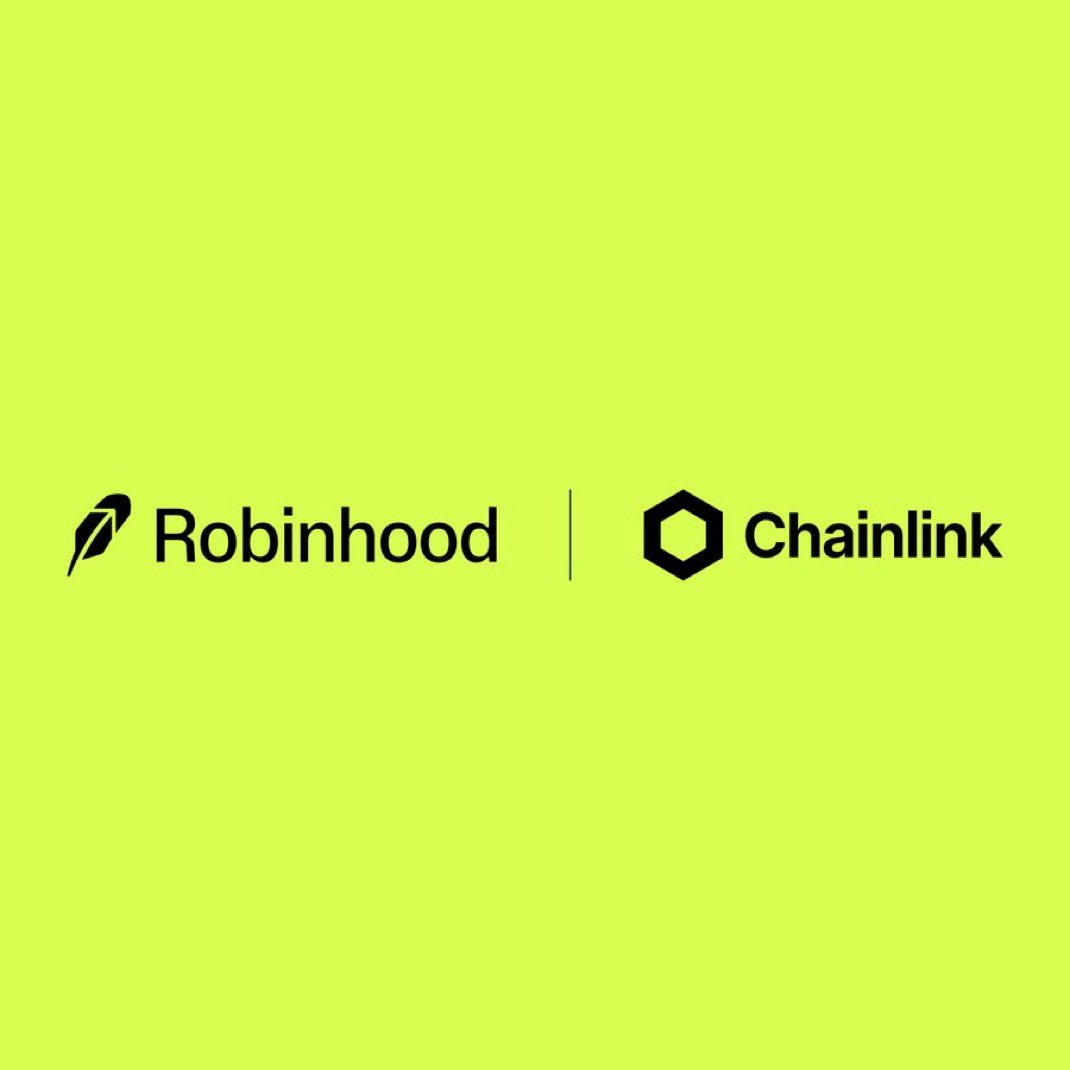 ⚡️ NOW: Robinhood Chain has launched its testnet and selected Chainlink as its oracle infrastructure.