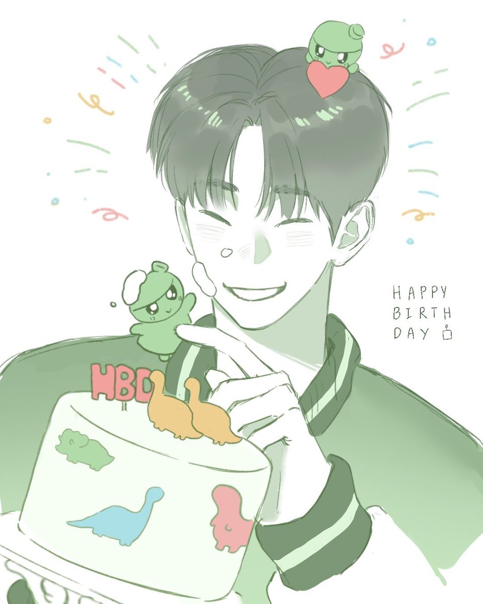 우리 막둥이 생일 축하해 
태어나줘서 고마워요 🦖 ✶⋆.° ˎˊ˗

#Bang_터져버리는_디노의_생일폭죽
#BrightStar_DINOday
