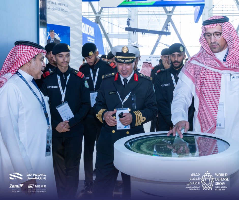 نتشرف بزيارتكم لنا في #معرض_الدفاع_العالمي_2026
تفضلوا بزيارة جناحنا في القاعة 2 – جناح رقم C9

Find <a href="/ZM_Naval/">ZM Naval</a> at #WDS2026
We look forward to your visit
 at Hall 2, Stand No. C9

#الشرق_الأوسط_البحرية_للصيانة 
#الزامل_لبناء_وإصلاح_السفن