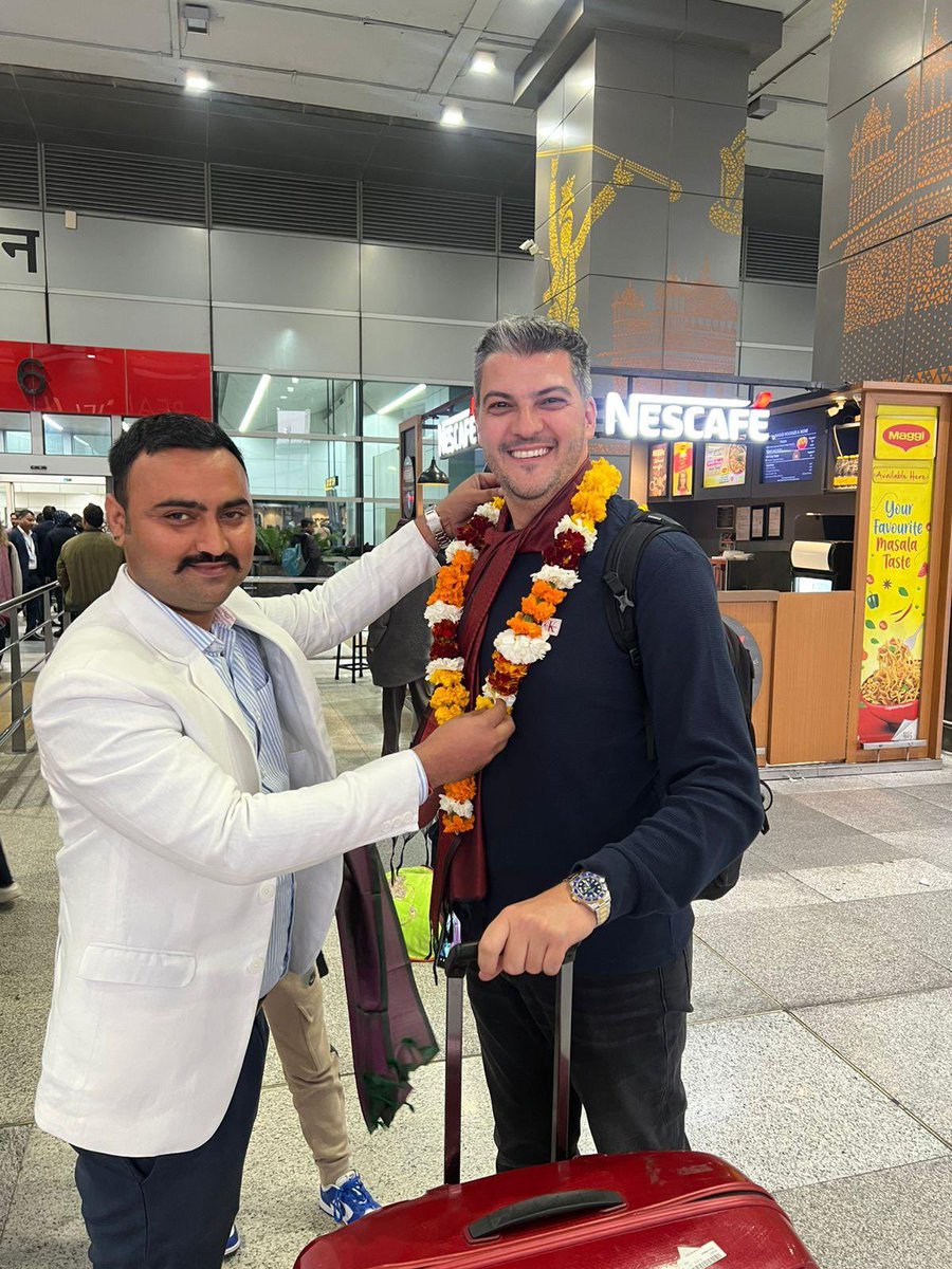 The Sita team is delighted to welcome Razvan Pascu to India! 🇮🇳
Excited to have you here and ready to explore the many experiences that await.