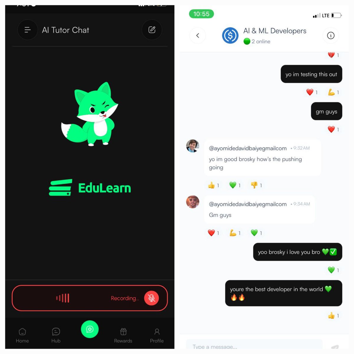 Gm EduFam💚

 Are you really ready for what’s coming in v2.5? We’ve been pushing the limits to fix the things that held v2 back, starting with our speech to text. 

No more struggling with broken transcriptions , v2.5 is pitch perfect so you can seamlessly dictate questions and
