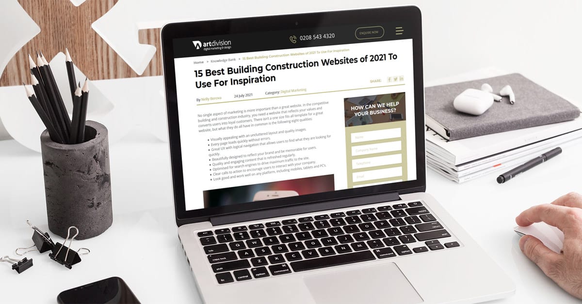 🏗️Looking for website inspiration for your construction business?

From minimalist designs to immersive 360° walkthroughs, these standout sites are packed with ideas to elevate your construction company’s online presence.

👉Our top construction sites bit.ly/3Eq4tJ5