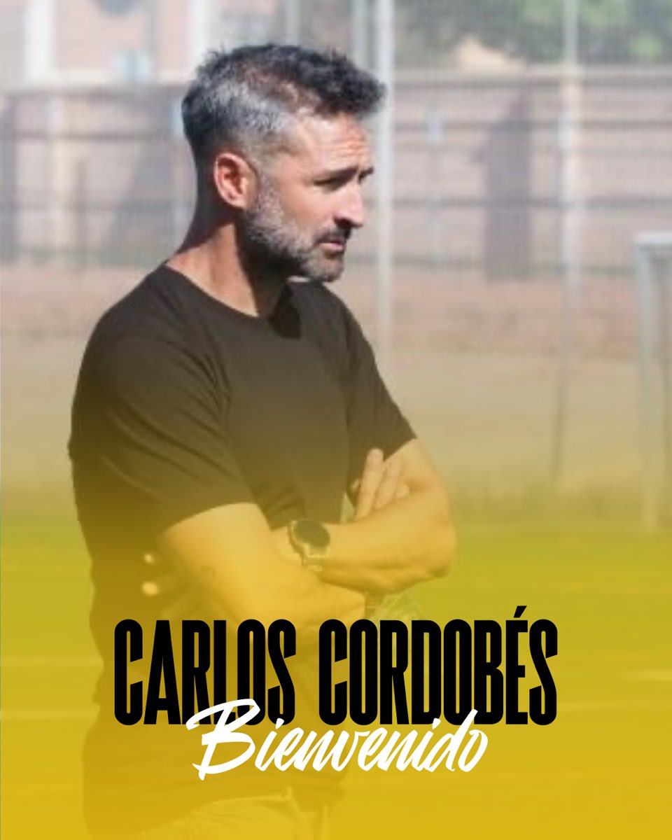edmoratalaz's tweet photo. COMUNICADO OFICIAL

La Escuela Deportiva Moratalaz informa de la incorporación de Carlos Cordobés como nuevo entrenador del Primer Equipo, asumiendo desde este momento la dirección del mismo. https://t.co/f3LJzc5T6L