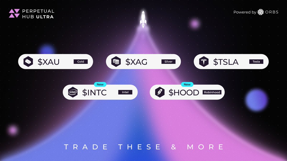 orbs_network's tweet photo. Equities. Commodities. 200+ on-chain assets. 

Trade whatever you want on Perpetual Hub powered DEXs:

@ThenaFi
@SpookySwap
@gryps_finance
@QuickswapDEX
@AtlantisDEX_xyz 
@TrebleSwap 
&amp; more https://t.co/ff3MZP6any
