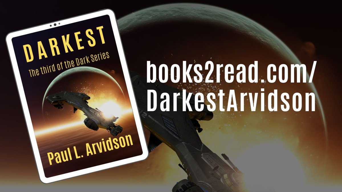 Richard Purves was tired. Not just standard procurement-officer-of-Her-Majesty's Navy tired, but bone-deep-half-way-through-the-tricky-stage-of-a-complicated-procurement kind of tired.

books2read.com/darkestarvidson

#1LineWed #ScienceFiction #SFF