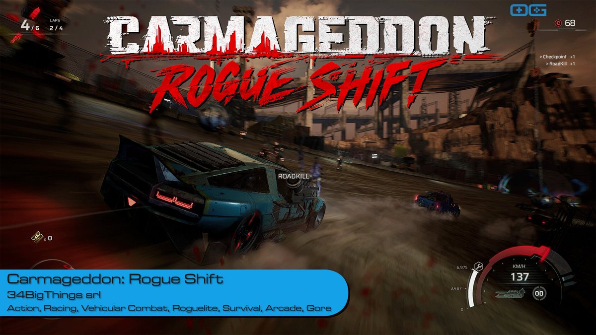 OverageGmngCom's tweet photo. OG plays Carmageddon: Rogue Shift!
https://t.co/VSXppsgJAE
Like & Sub
@34bigthings
#Carmageddon #RogueShift #VehicularCombat #Roguelite #ActionRacing #PostApocalyptic #IndieGameTrends #IndieWatch #IndieDev #GameDev #IndieGameDev #IndieGame #IndieGames #Gameplay #LetsPlay #Gaming https://t.co/kb1pXdYibh
