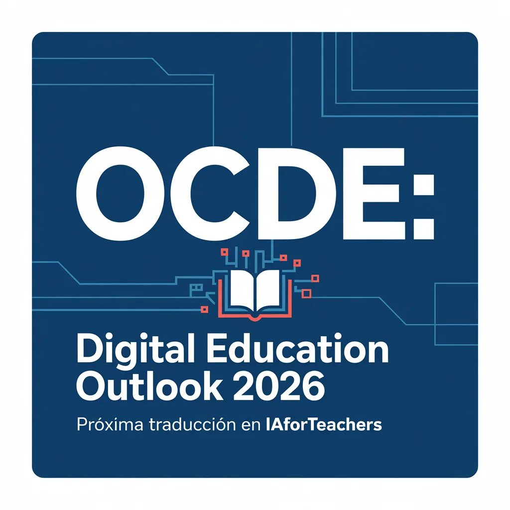 lernys's tweet photo. OCDE publica el Digital Education Outlook 2026. Y lo que viene para la educación superior es más profundo de lo que parece. En breve haré pública traducción al español y lo analizaré desde @iaforteachers 📚👇 https://t.co/FcsakVyiq0