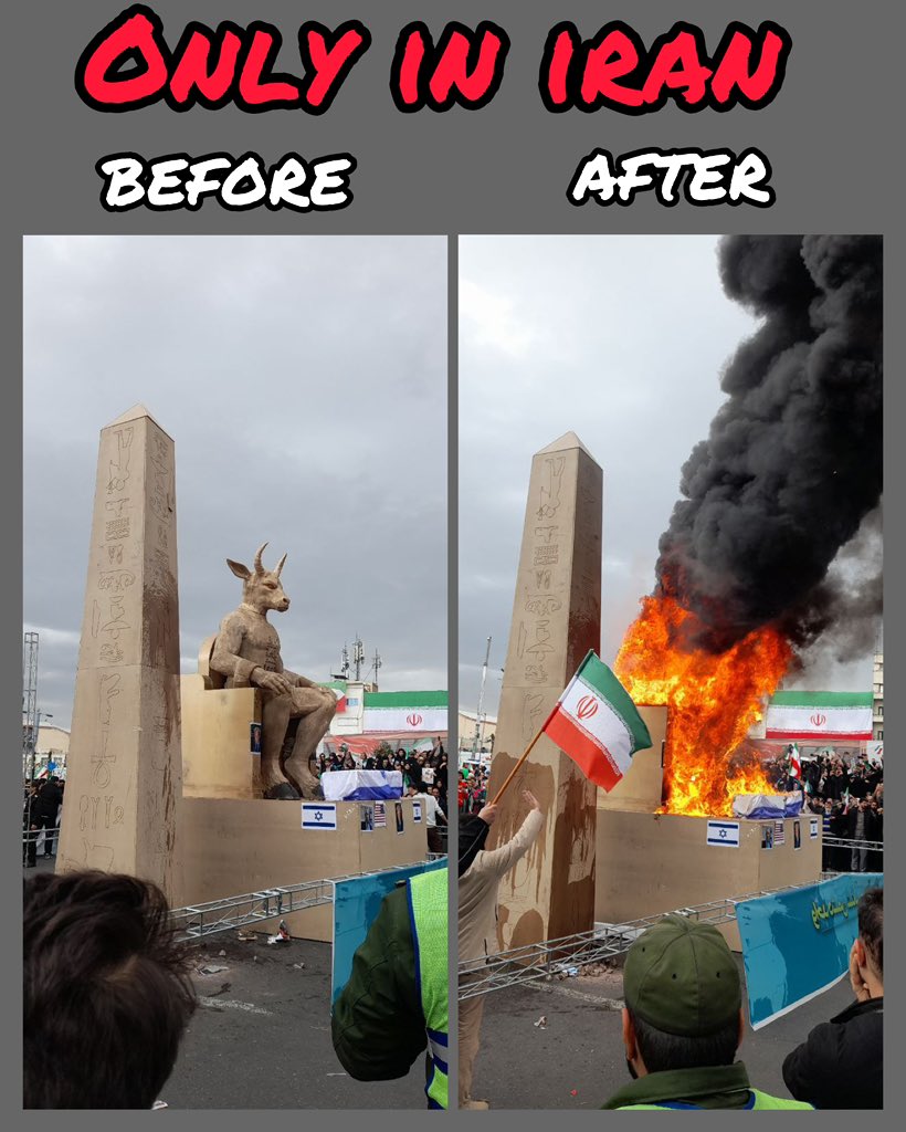 r_tashakoriiii's tweet photo. #Iran is the only Nation standing against the Satanic Baal and its worshippers.
Great Nation 💪
#Israel
#Baal
#Epstein https://t.co/eMXAAZPZyR