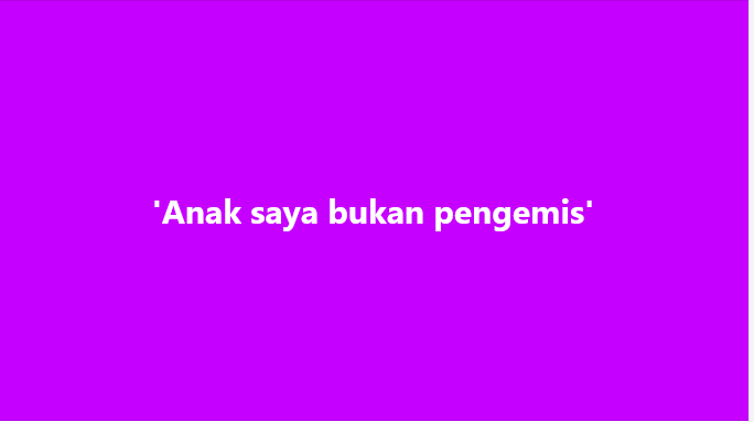 SinarOnline's tweet photo. 'Anak saya bukan pengemis'
“Anak saya bukan pengemis, saya tak tahu dia ikut bapa angkat buat maskot bawa tabung di hadapan sebuah stesen minyak di Cheng."
ARTIKEL: https://t.co/yEPruUo5yC
#SinarHarian #tular #pengemis #maskot