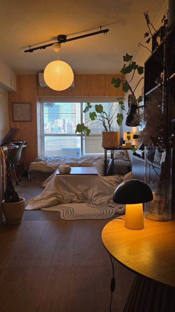 自分の部屋の、好きな視点がある