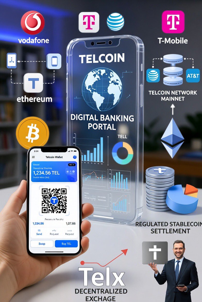 DigitalYog's tweet photo. $TEL - A Regulated Banking Era

Telcoin's Regulated Digital Asset Bank Era + Mainnet Launch Loading in H1 2026 – Why $TEL is Positioned as a Sleeping Giant

Let’s understand what this means 🧵👇 15 posts thread 🧵 https://t.co/RH4Dg3aoMv