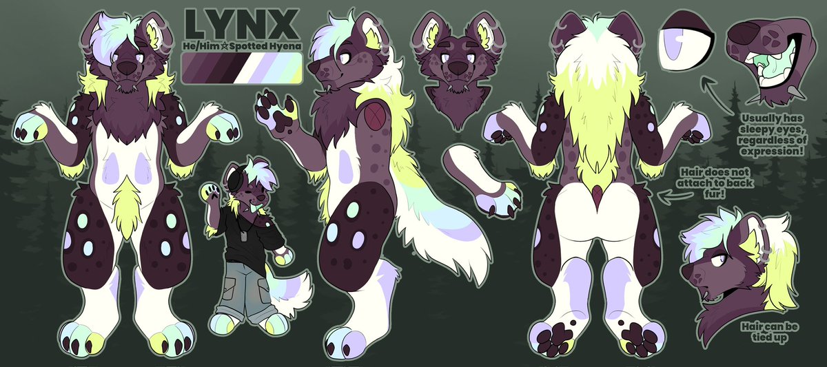 NEW LYNX REF

HE HAS SPOTS NOW 

MY SPOTTY BOY