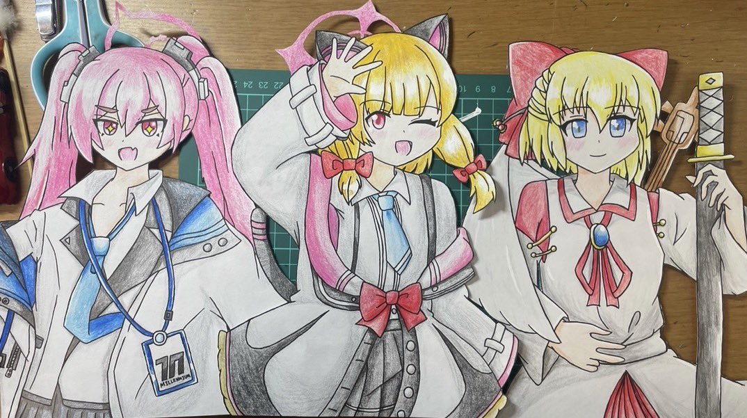 みなさん1年前の今頃はどんな絵描いてましたか 1年前はこっちですわ