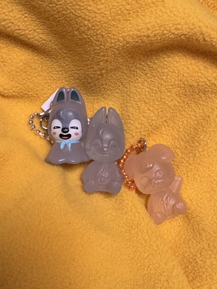 ウルフチャンきたー🩶🩶🩶
チョンダムズきたー‼︎
めじるしアクセサリーのが可愛い説あるけどグミ好きとしては買わなきゃですた！