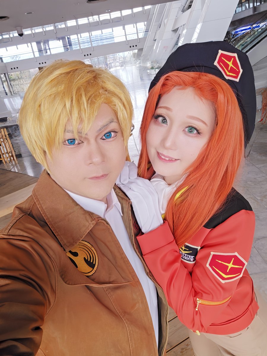 今日はコスモタワーでクリスとバーニィだったの！
#コスメルinコスモタワー