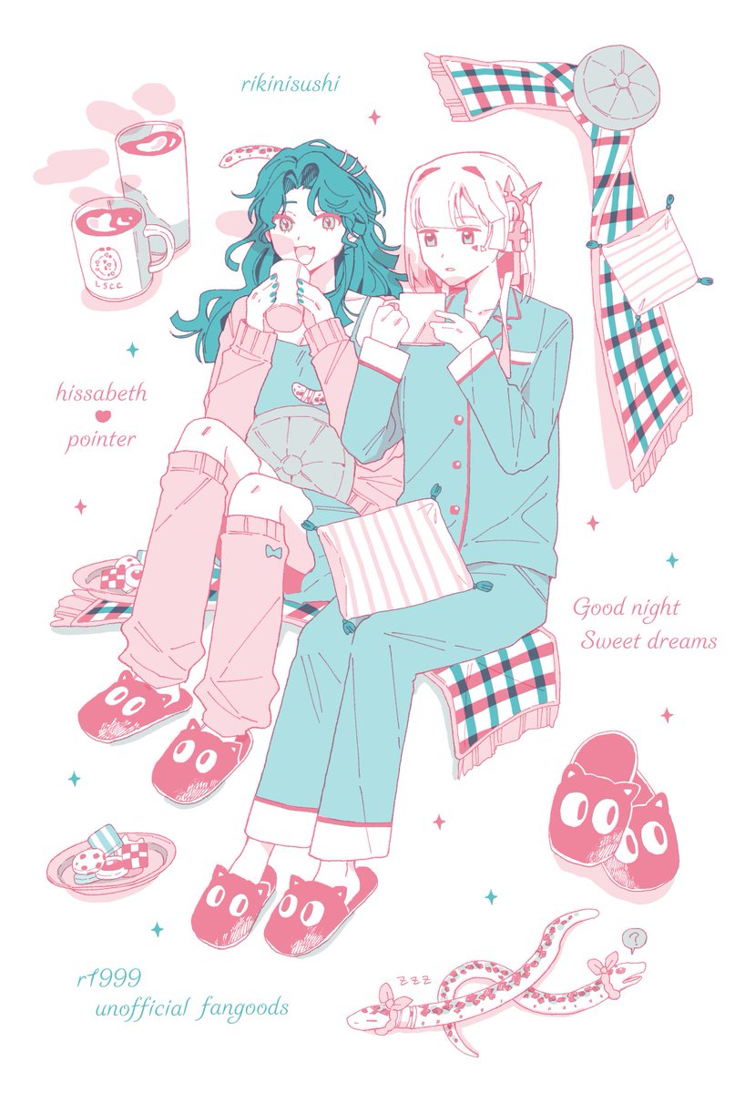 ノベルティのサーポイのポスカ✌️レト口印刷さんの2色刷り✌️現地で新刊購入してくださった方に先着でお渡し予定です✌️