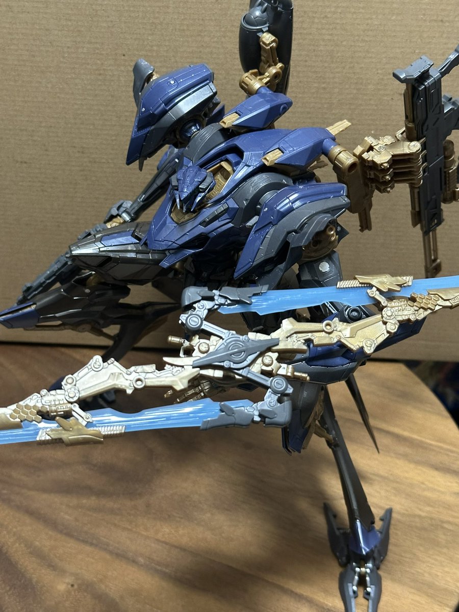 PARA_89314_'s tweet photo. カッコ良き🥳

 #プラモデル 
 #アーマードコア https://t.co/Oy5r20cB9c