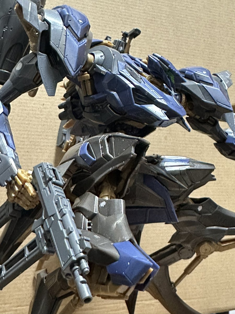 PARA_89314_'s tweet photo. カッコ良き🥳

 #プラモデル 
 #アーマードコア https://t.co/Oy5r20cB9c