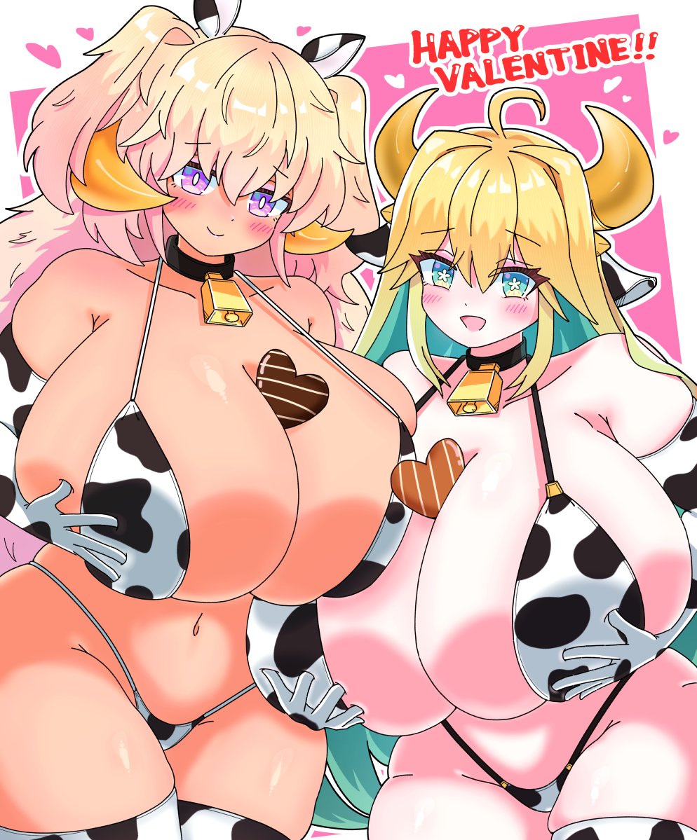 Nymph_0010's tweet photo. ビターチョコとミルクチョコ
「「どっちが好き…？♡♡」」#再掲 https://t.co/kXl6nheYiV