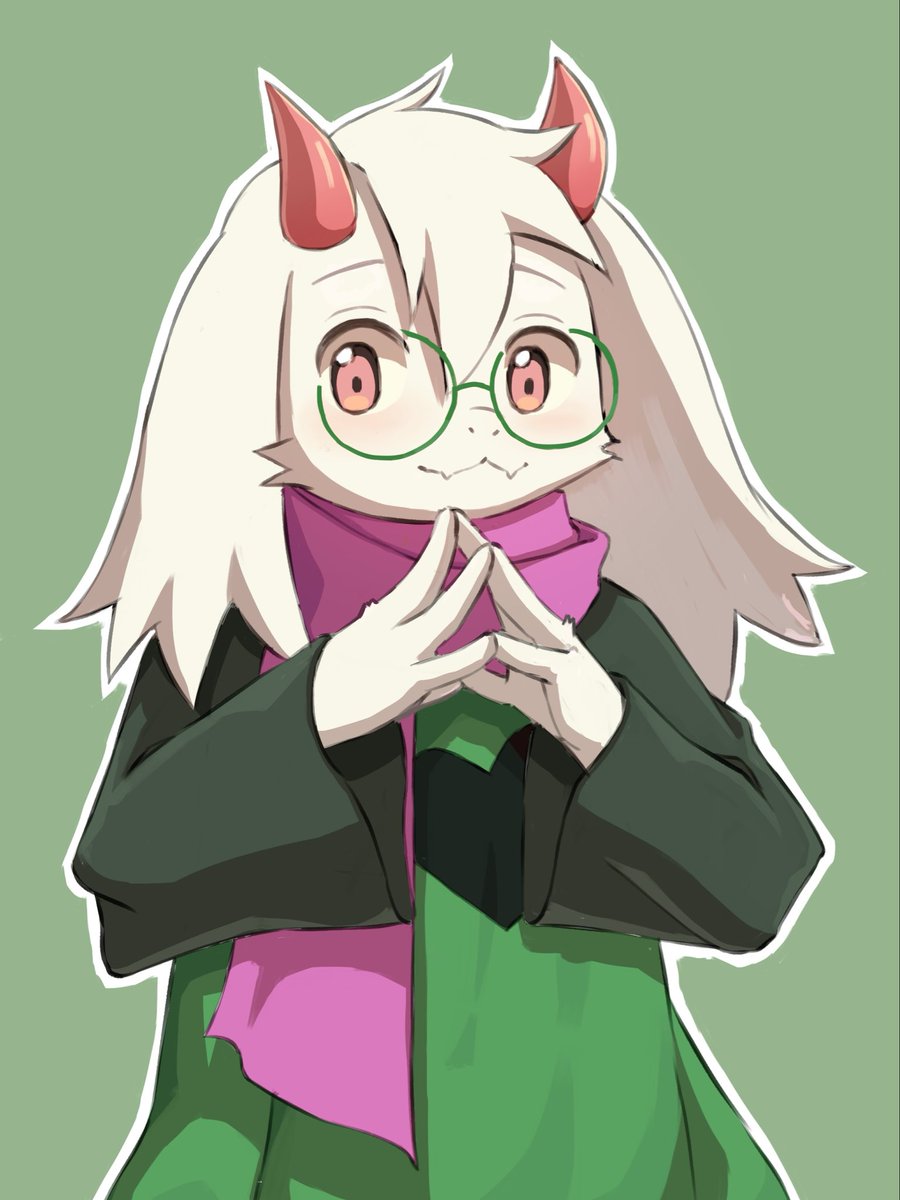 Dakimura Ralsei DeltaruneのRalseiくん描きました!