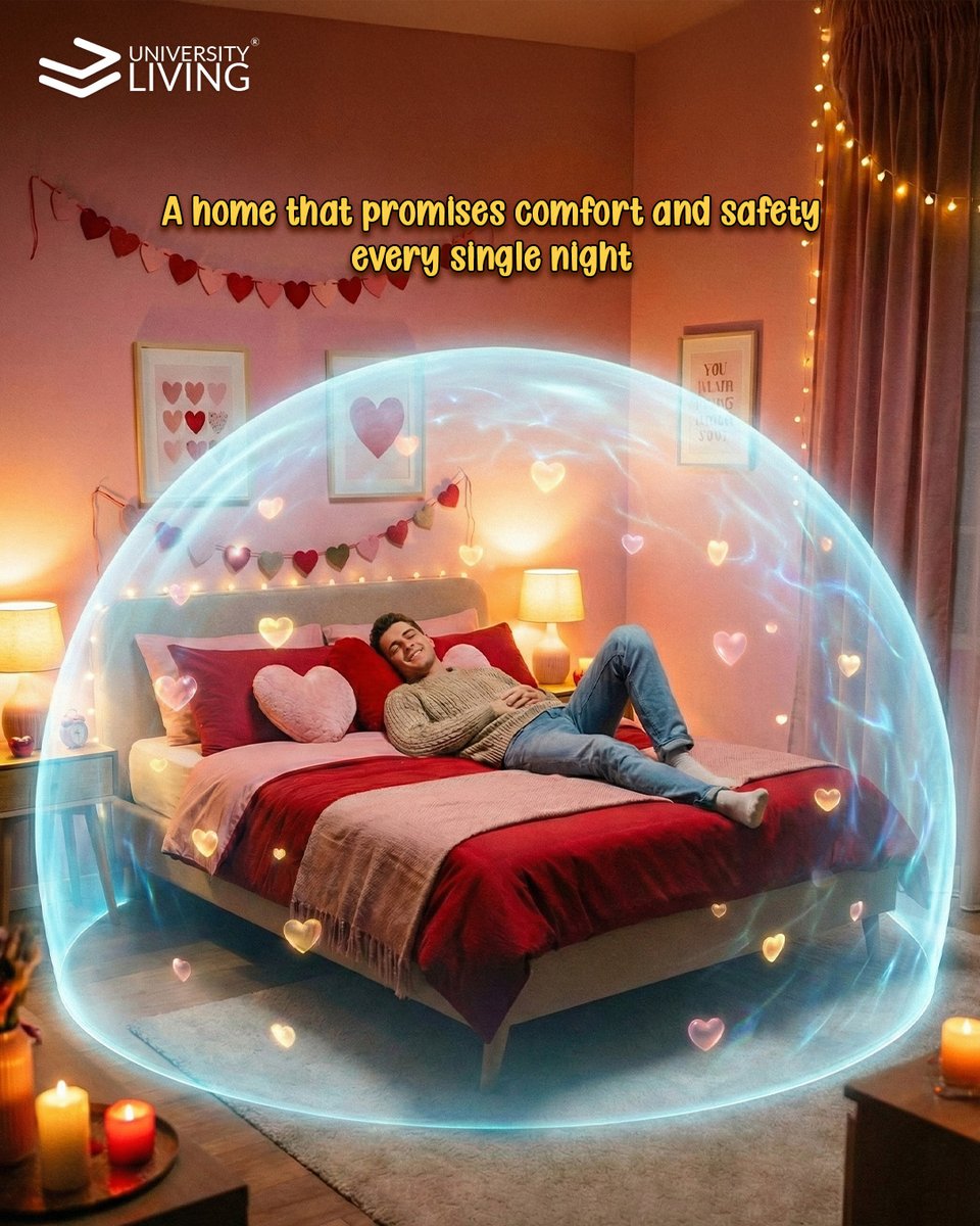 living_uni's tweet image. ✨ A home that promises comfort, love, and warmth, just like your favorite teddy bear! 💕
 Valentine’s Sale is going to end soon! Don’t miss your chance to grab the best deals for your perfect home. 🔥
Book Now- uniliv.app/qVGiEfIXz

#UniversityLiving #ValentinesSale