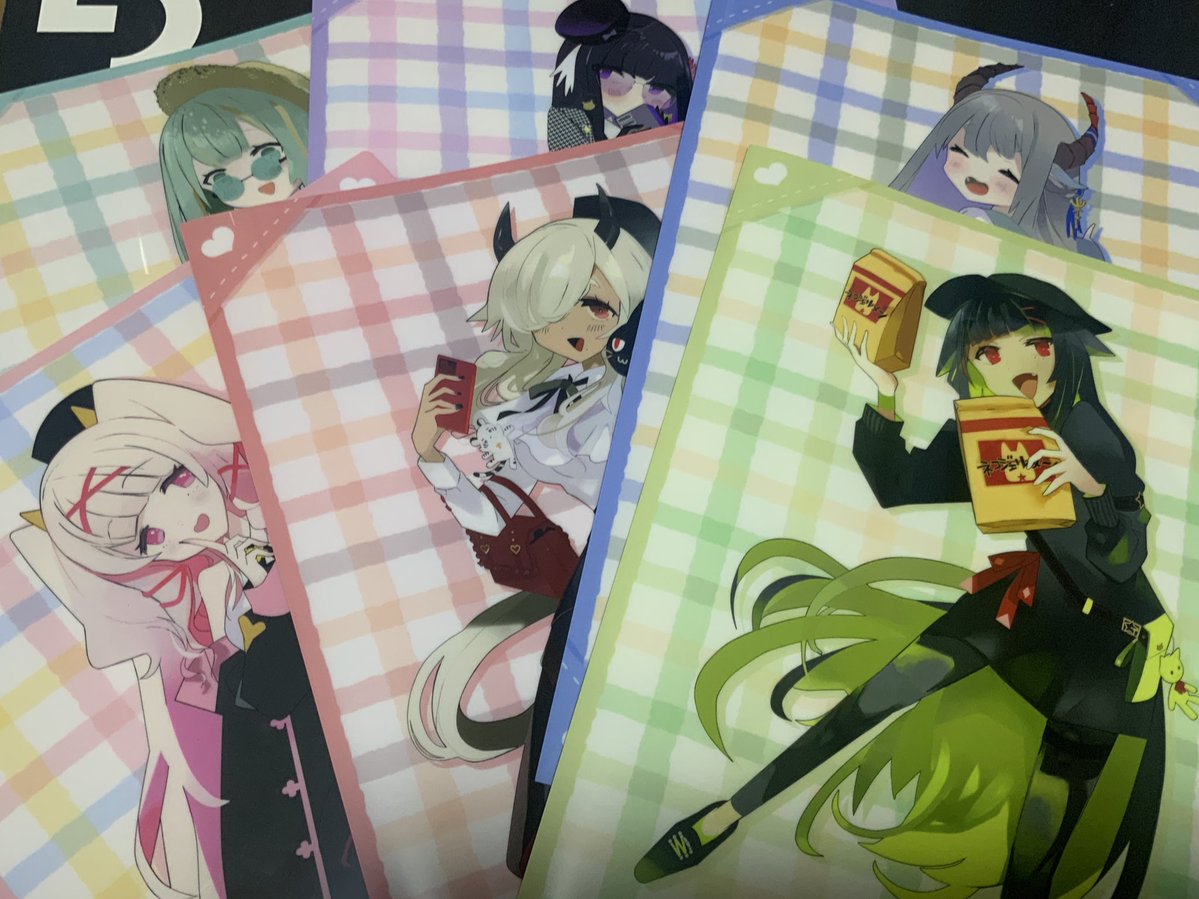 クリアファイル届いてた〜！ #のくあら