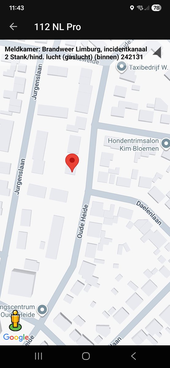 Gaslucht in Landgraaf