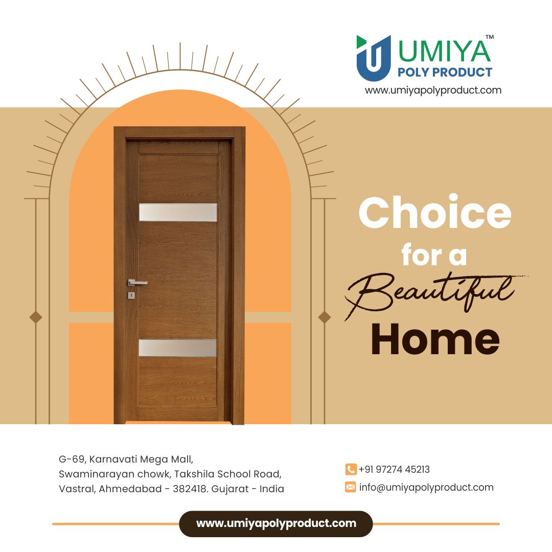 umiyapolyprodct's tweet image. 🚪 Designer PVC Doors Manufacturer in Ahmedabad | Umiya Poly Product 🚪

📞Contact: +91 97274 45213
🌐 umiyapolyproduct.com
📩 info@umiyapolyproduct.com

#UmiyaPolyProduct #DesignerDoors #PVCDoors #HomeInterior #ModernHome #AhmedabadBusiness #MakeYourHomeBeautiful