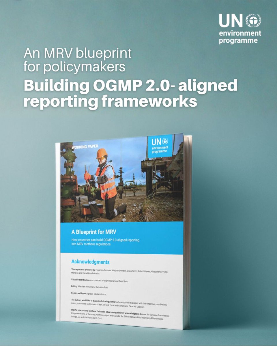 International Methane Emissions Observatory (IMEO) tweet media