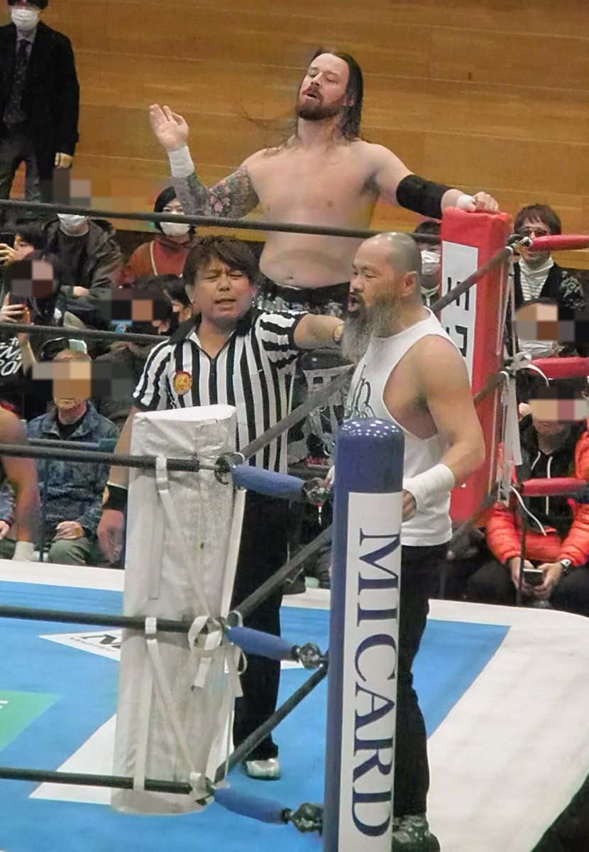 T43119T's tweet photo. 2026 2.7
新日本プロレスリング
タケダハムはびきのコロシアム
デビッドフィンレー選手
外道選手
#njwp
#njnbg
#デビッドフィンレー 選手
#外道 選手 https://t.co/OnPdPmGK1H