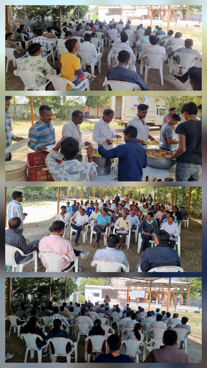 આજ રોજ મહુધા તાલુકાના મહીસા ખાતે NFSM ન્યુટ્રીસિરિયલ અંતર્ગત ક્રોપિંગ સિસ્ટમ બેઇજ તાલીમનું આયોજન કરવામાં આવ્યું.<a href="/jitu_vaghani/">Jitu Vaghani</a> <a href="/GujAgriDept/">Gujarat Agriculture, Farmer Welfare & Co-op. Dept.</a> <a href="/DDO_Kheda/">DDO KHEDA</a> <a href="/DAOKheda/">DAO KHEDA Nadiad</a> <a href="/infokhedagog/">Info Kheda GoG</a> <a href="/Guj_Gramsevak/">Gujarat Rajy GramSevak Mahamandal ABD</a>