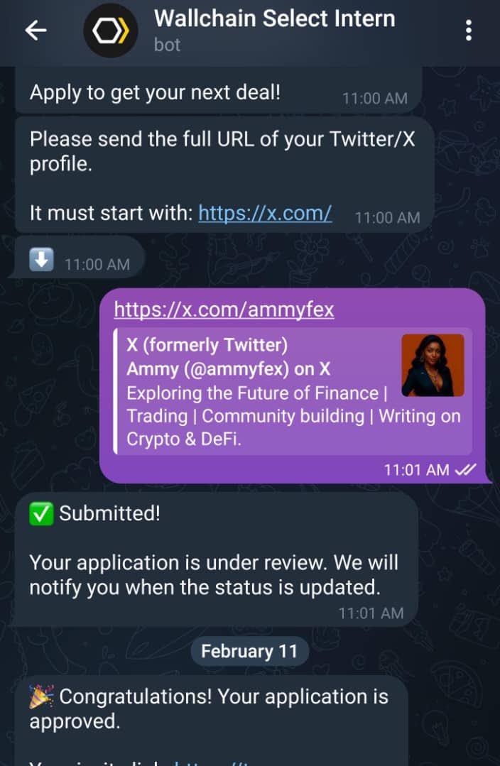 I guess this is the start of something new, and I’m super ready to go all the way on <a href="/wallchain/">Wallchain Quacks</a> 

Wallchain Select successfully locked in. Anticipating what’s next.