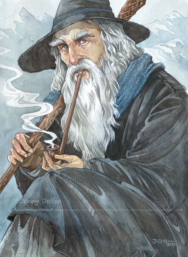 Gandalf 
by Jenny Dolfen