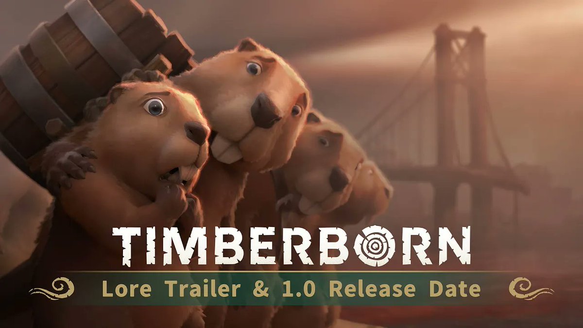 Pooh_Sanders's tweet photo. 「Timberborn」とうとう正式リリースするらしい。
これを機に、また100時間ほど溶かしてみようかな～ｗ
https://t.co/RpzI3PyTRd https://t.co/KFbAet1Em1