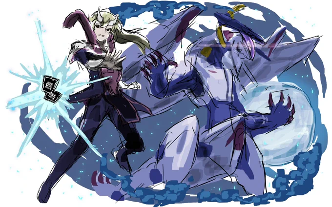 周年コラボ… バトスピとか無理っすかね ブレイヴの再現で共鳴つけたりいい感じにできそうなんだよな