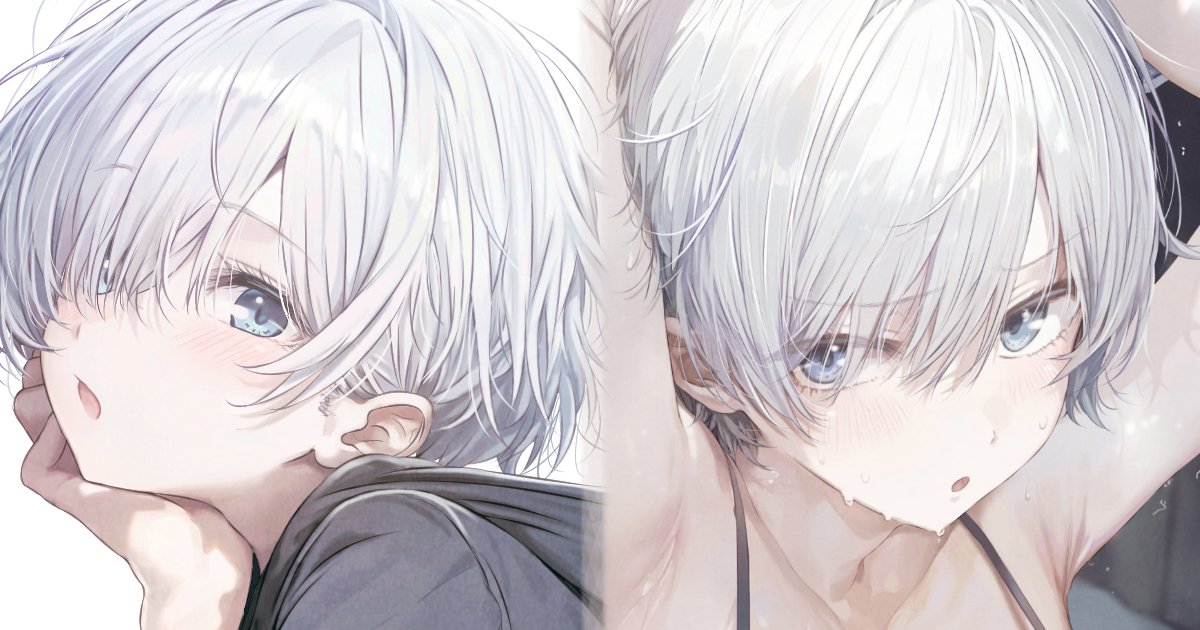 本日「ボーイッシュちゃん」の高画質(仕上げ、下地、線画)をアップしました💙🤍
FANBOX▷ https://t.co/RSnOtGUzRj
Fantia▷ https://t.co/X2DVeMX4va 