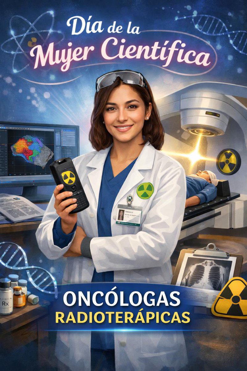 oncoradioHUVM's tweet photo. ‼️Dia de la Mujer en la Ciencia‼️
Nuestro agradecimiento a todas las mujeres dentro de nuestra profesión
Ciencia para vivir, precisión para curar
#radonc https://t.co/HwVavoFm0I