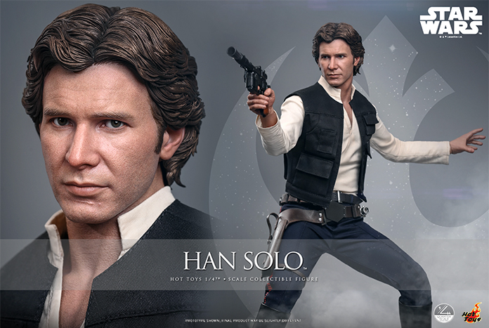 JediNewsNetwork's tweet image. Hot Toys Reveals New 1:4 Scale Han Solo Figure from Star Wars: A New Hope - jedine.ws/dlqa #StarWars @hottoysofficial #HanSolo @Sideshow #HarrisonFord @StarWars #QuarterScale #ANewHope
