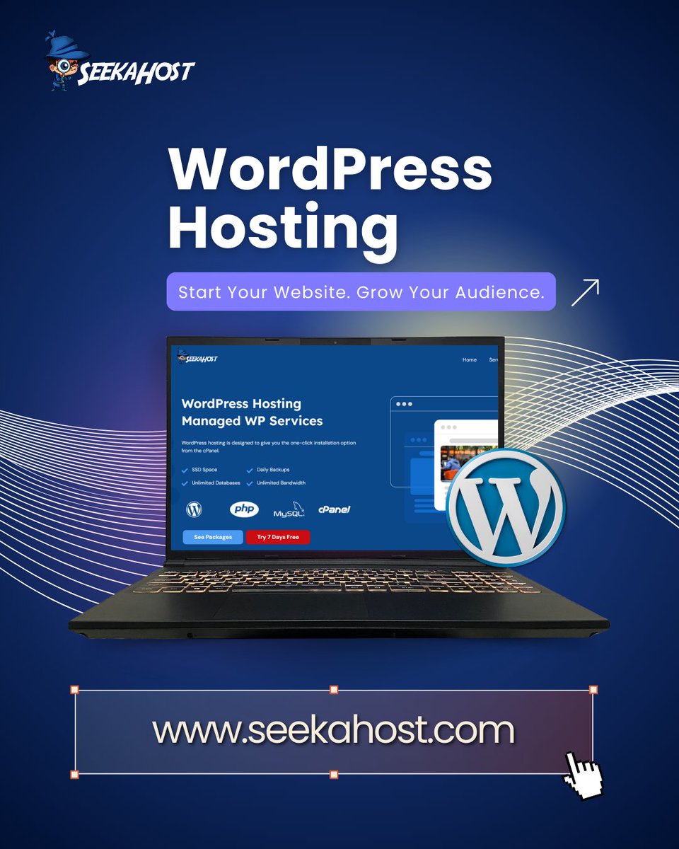 Affordable and Reliable WordPress Hosting with SeekaHost🔥

SeekaHost offers great prices, fast performance, strong security, and easy site management.

🚀 Optimized Performance
🛡️ Enhanced Security
⚙️ One-Click Installation
📈 Scalability
👩‍💻 24/7 Support

#atseekahost #wordpress