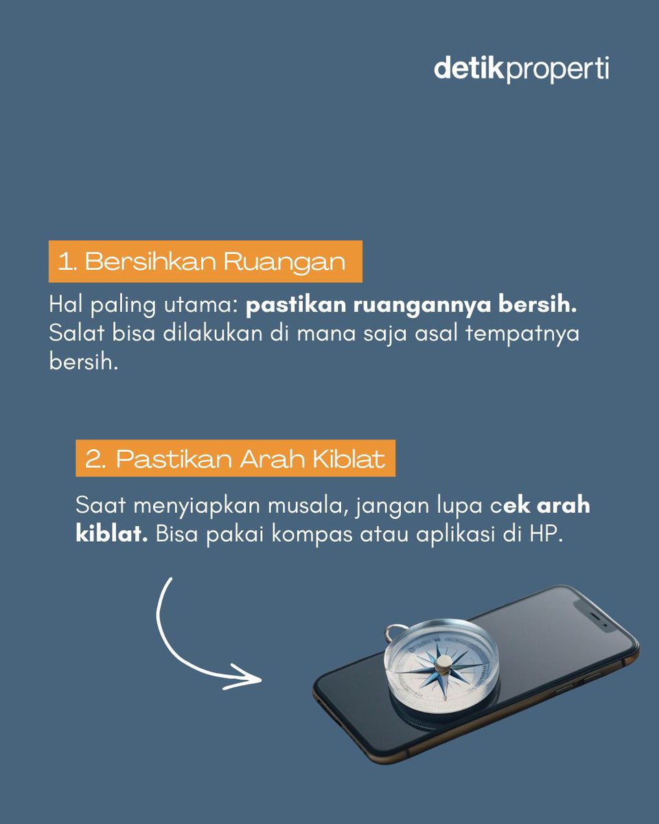 detik_properti's tweet image. Nggak perlu ribet atau mahal, kamar pun bisa disulap jadi musala dengan beberapa langkah simpel ini lho detikers! 👀

Creator: Zoya

#Musala #Ramadan #TipsProperti #Interior